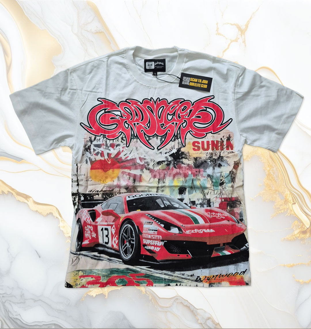 Godspeed “Super Run Sunday” x Art Basel Graphic Tee