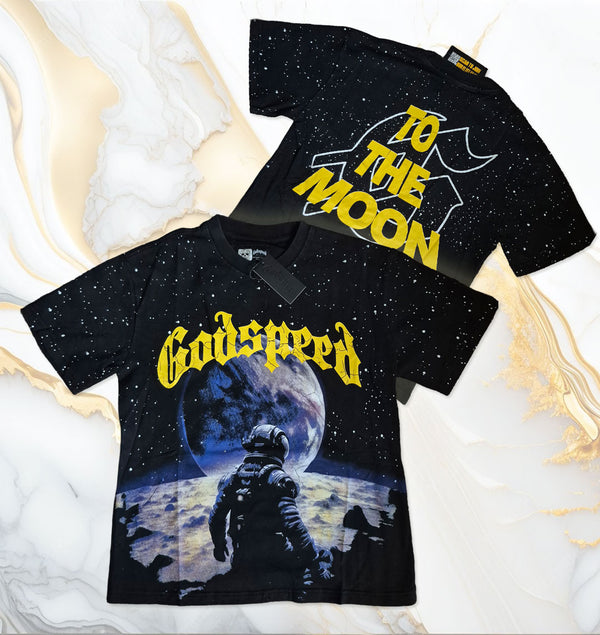 Godspeed To The Moon Graphic Tee